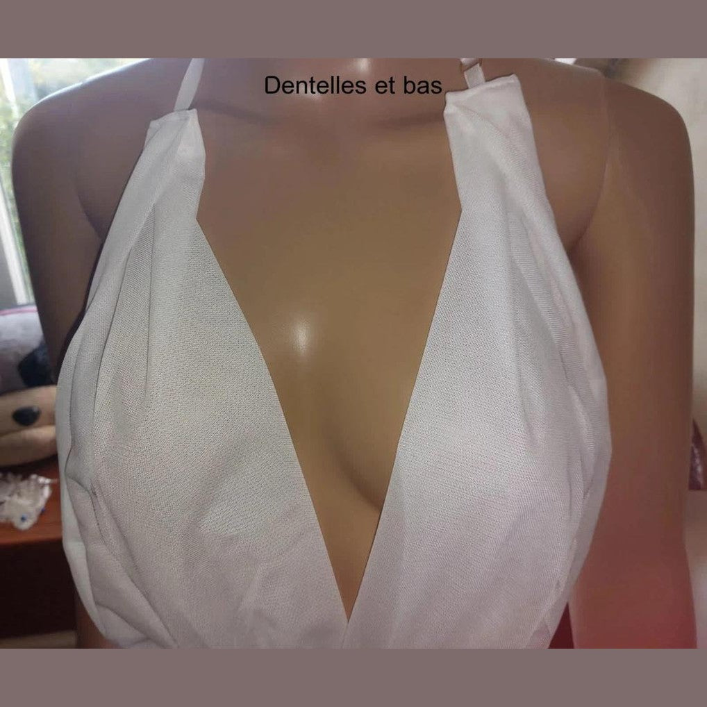 Magnifique Nuisette Blanche en Dentelle
