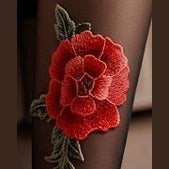 🌹 L'Incontournable : Le Collant "Jardin Secret" 🌹