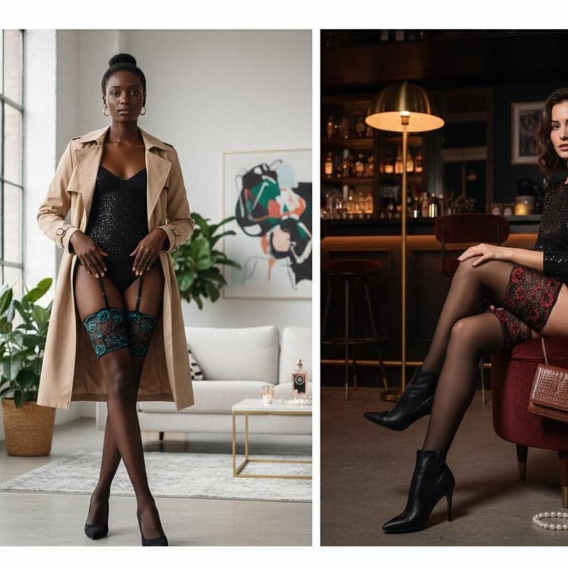 Bas Auto-fixants "L Audacieuse"