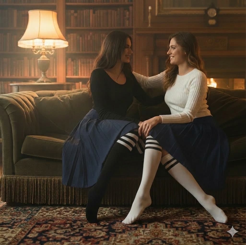 🎓 Les Chaussettes Hautes : L'Impertinente ✨