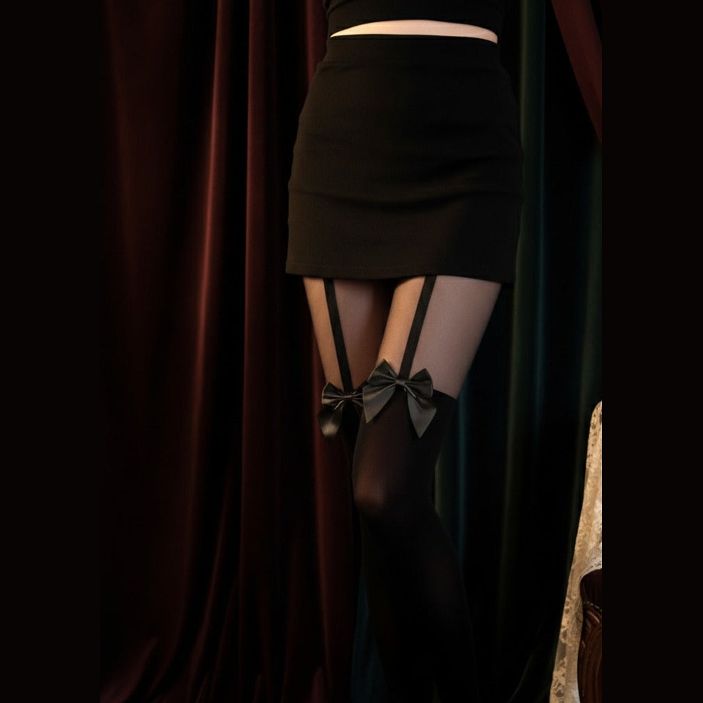 🎀 Collants Trompe-l'œil : La Captivante 🎀