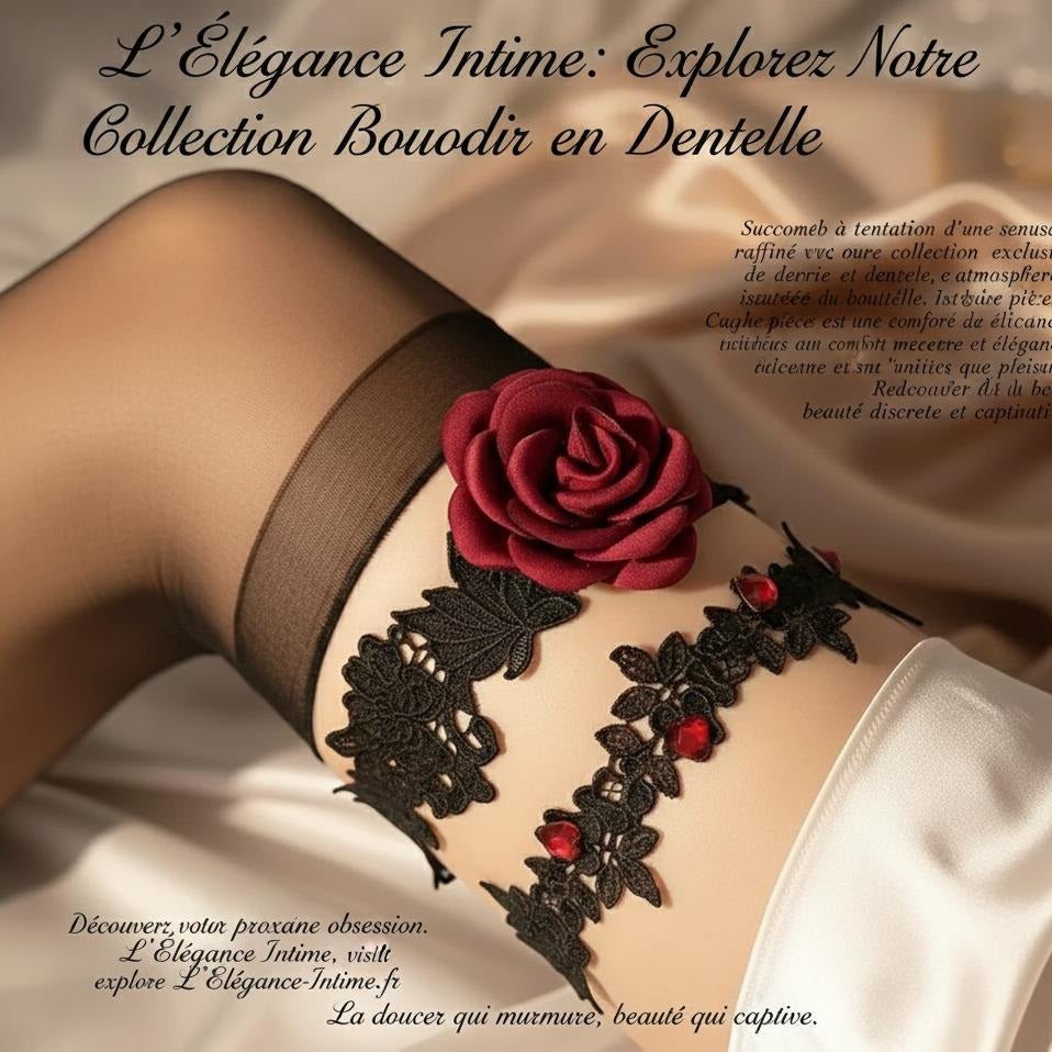 Parure 🌹 Le Bijou de Cuisse : L'Éclat du Boudoir